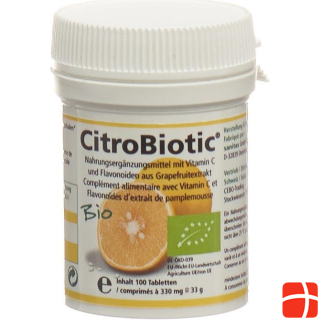 Citrobiotic Grapefruitkern Extrakt Tablette Bio