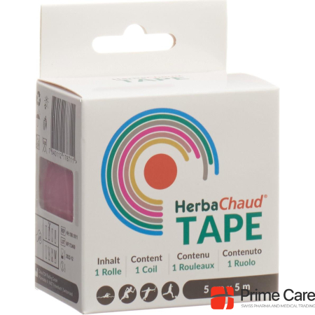 HerbaChaud Tape 5cmx5m pink