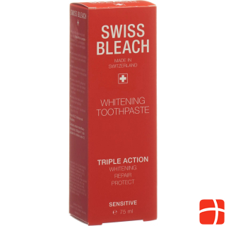 Swissbleach whitening toothpaste