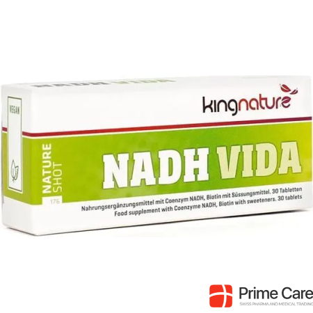 Kingnature NADH Vida tablet 20 mg