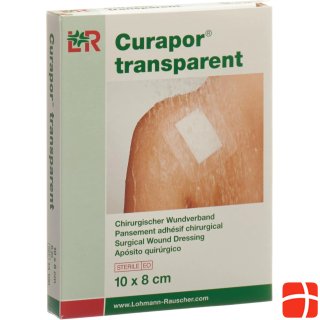 Повязка на рану Curapor 8x10см прозрачная