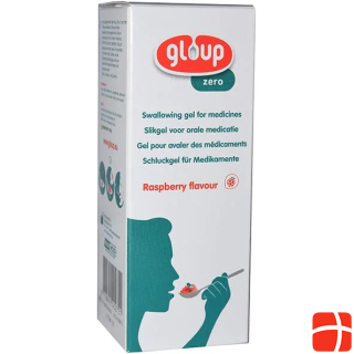 Gloup Swallow gel for drugs Zero with raspberry aroma