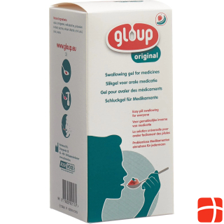Gloup Sip Gel for Medication Original with Strawberry-Banana Aroma
