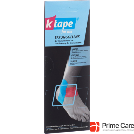 K-Tape for me ankle for one application 2 pieces