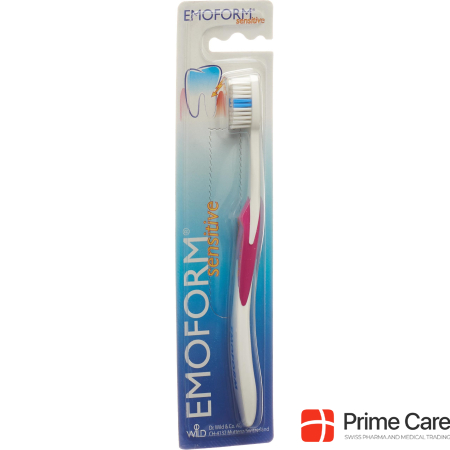 Emoform Toothbrush fuchsia sensitive