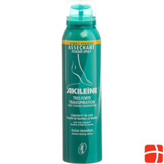 Akileïne Green foot powder spray