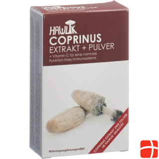 Hawlik Coprinus extract and powder capsule