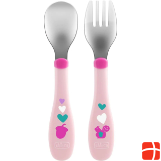 Chicco First stainless steel cutlery set