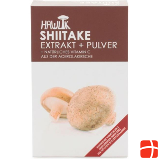 Hawlik Shiitake extract + powder capsule