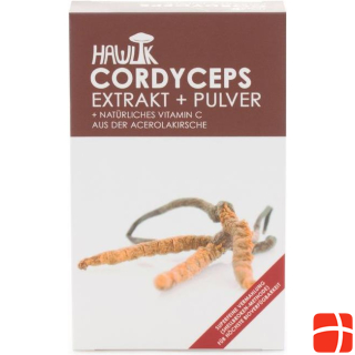 Hawlik Cordyceps extract + powder capsule