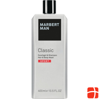 Marbert Man Классический спортивный гель для волос и тела