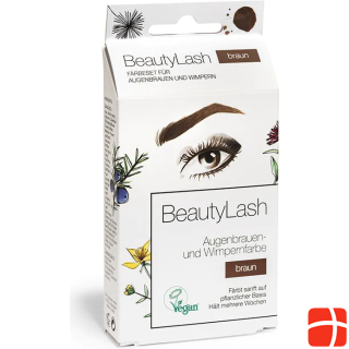 BeautyLash Vegan tinting set for eyebrows and eyelashes (brown)