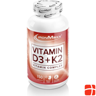 IronMaxx Vitamin D3 + K2 (150 Tabs)