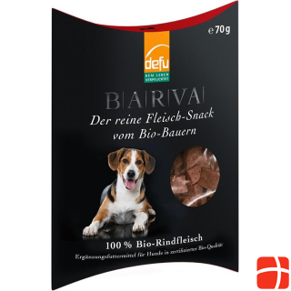 Defu Organic Dog Snack Barva Beef 70g