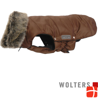 Wolters Parka for dogs with fur collar-