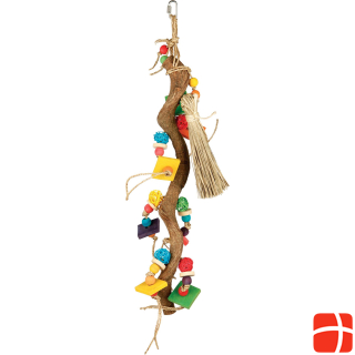 Деревянная игрушка Trixie для птиц с ивовыми шариками 56см