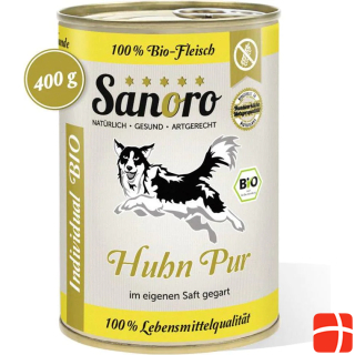 Sanoro Meat Plus Organic Chicken Pure Supplementary Food