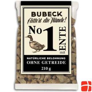 Bubeck Grain free snack No1 with duck 210 g