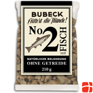 Bubeck Grain free snack No2 with fish 210 g