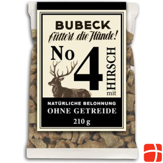Bubeck Grain free snack No4 with venison 210 g