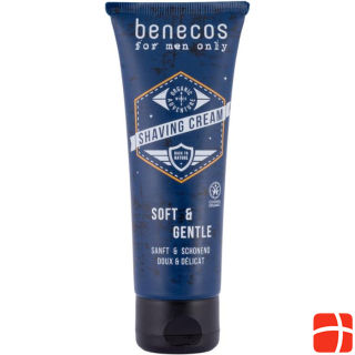 Benecos Shaving Cream soft & gentle for men only