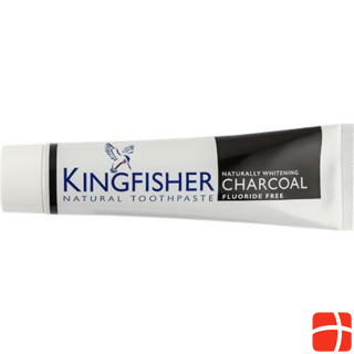 Kingfisher Toothpaste with charcoal without fluorine