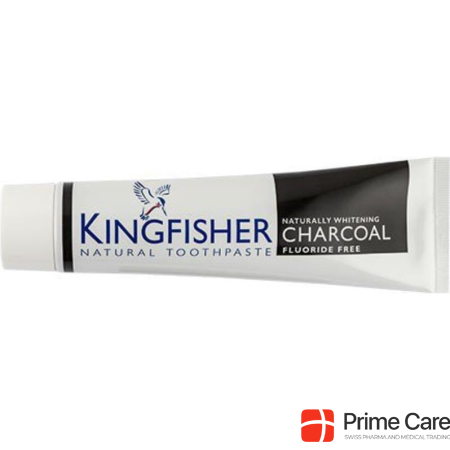 Kingfisher Toothpaste with charcoal without fluorine