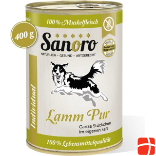 Sanoro Muscle Meat Lamb Pure Supplementary Food