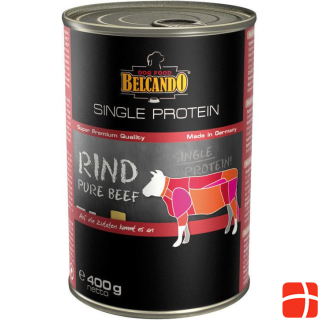Belcando Beef wet food pure variety without artificial additives can 400 g