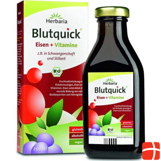 Herbaria Blood Quick with iron and vitamins organic