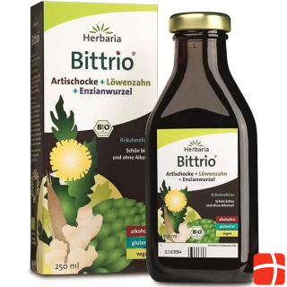 Herbaria Herbal Elixir Bittrio Artichoke & Dandelion & Gentian Root Organic