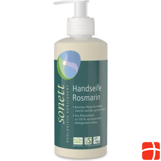Sonett Hand Soap Rosemary Pump Dispenser