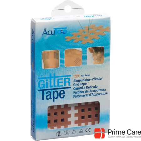 AcuTop Grid Tape medium Type B 3.6x2.8cm