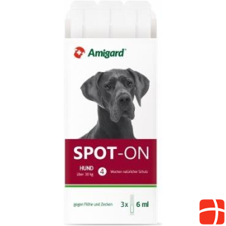 Amigard Spot-on flea and tick protection dog over 30kg