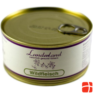 Lunderland Wildfleisch gekocht ohne Zusätze Dose 300 g