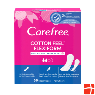 Carefree Cotton Flexiform Fresh Scent