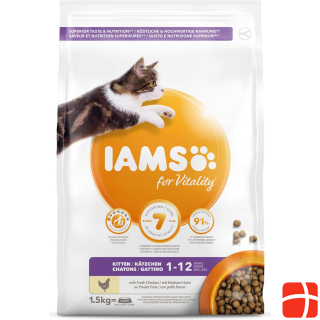 Iams For Vitality chicken croquettes for kittens
