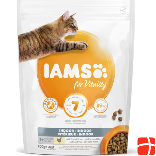 Iams For Vitality pet cat food with fresh chicken