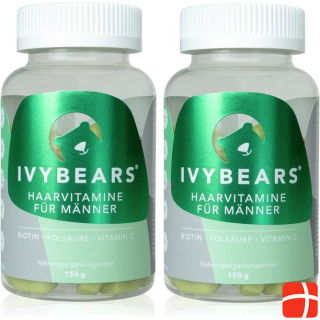 IVYBears Hair vitamins for men pack of 2