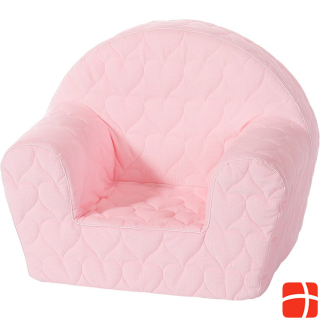 Knorrtoys Children's armchair pink with hearts