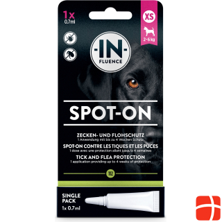 In-Fluence Spot-on single pack dog XS