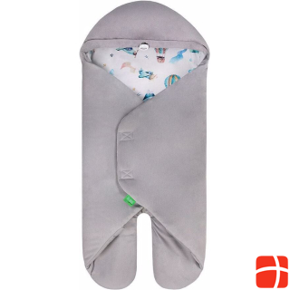 Lulando Buli Planes wrap-around blanket for baby car seat