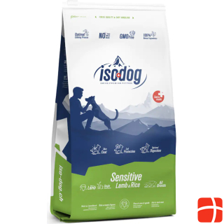 Iso-dog Sensitive Lamb&Rice dry food from Switzerland