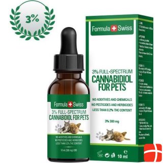 FormulaSwiss Drops of olive oil for pets with CBD
