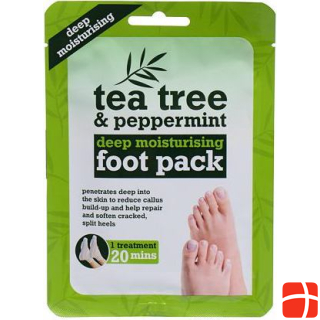 Xpel Tea Tree Tea Tree & Peppermint Deep Moisturising Foot Pack