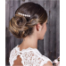 Celebride Rose Gold Hair Comb With Pearls