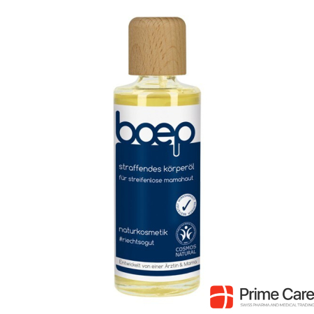 Boep Baby Care Firming Body Oil for streak-free mommy skin