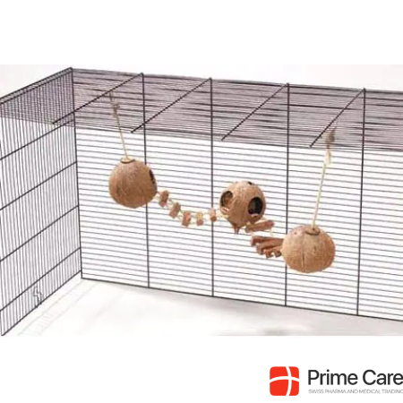 Europet Coconut house 3 ball with ladder