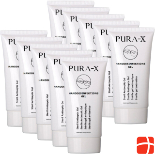 Pura-X Набор из 10 стерильных антисептических гелей