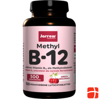 Jarrow Methyl B12 500 µg Lutschtabletten Kirsche